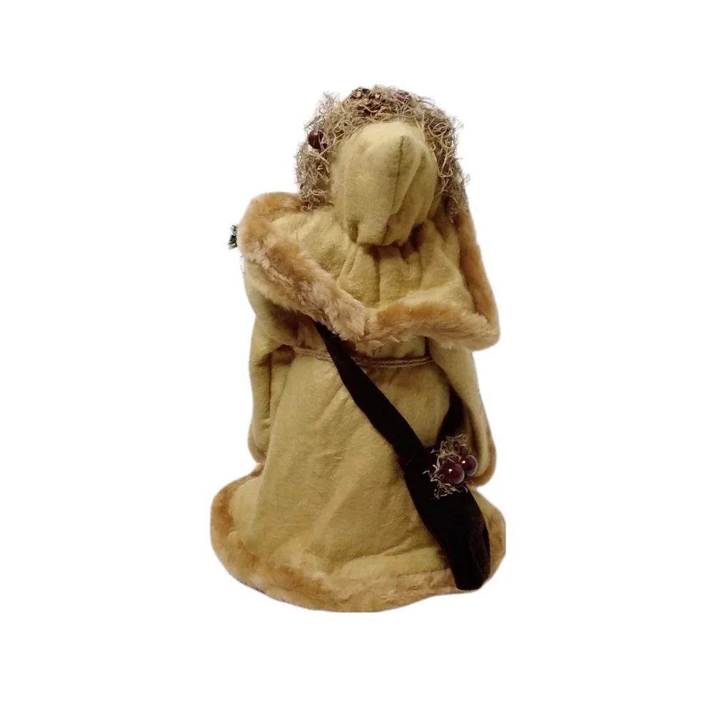 Old World Santa Handcrafted Holiday Rustic Woodlands Retro Luxury Collectors Pc
